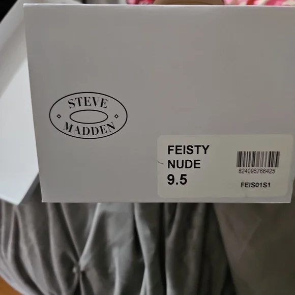 New Steve Madden Feisty Nude Size 9.5 - Picture 6 of 6